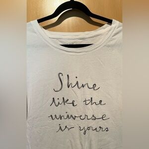 A New Day “Shine Like The Universe is Your” Women’s XXL Tee